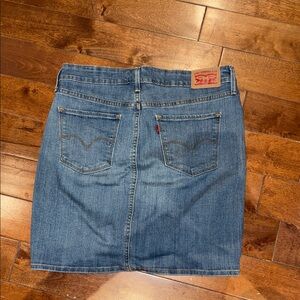 Vintage Levi's Denim Pencil Skirt